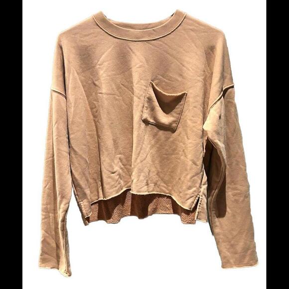 aerie Pants - Aerie Offline Womens Sweatshirt Pullover Peach Long Sleeve Size M